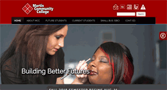 Desktop Screenshot of martincc.edu